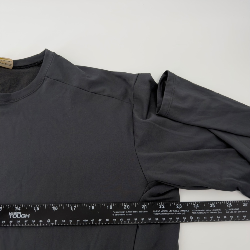 Arcteryx Mens Phase AR Crew Long Sleeve Shirt Charcoal Grey XXL Base Layer - Picture 5 of 7